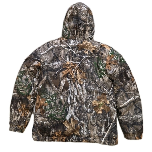 Gamehide Wind & Waterproof Insulated Flatland Parka Size Large Camouflage Warm - Picture 2 of 10